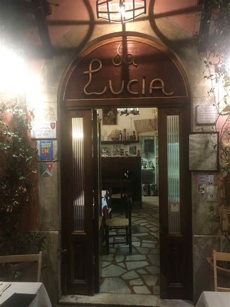 lucia roma|TRATTORIA DA LUCIA .